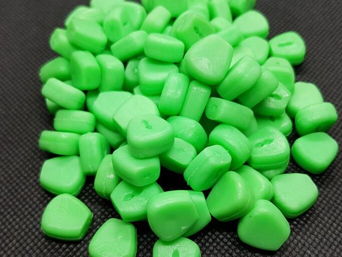 Fake Mais Pop Up grün für Karpfenangeln – verschiedene Farben, ideal für Snowman- und D-Rigs